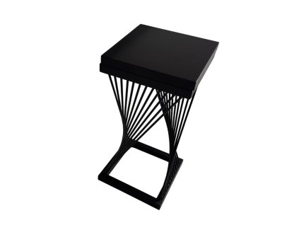 Barová židle s kovovým výpletem