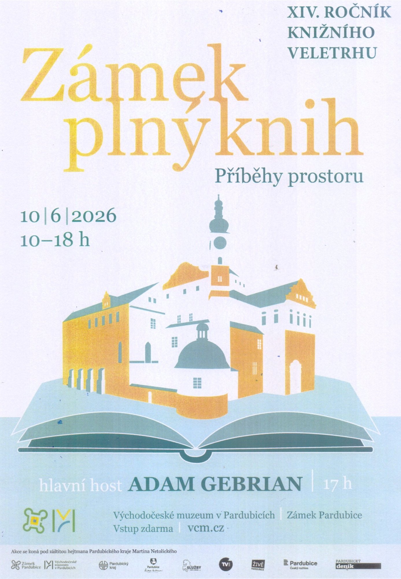 Zámek plný knih - knižní veletrh Pardubice