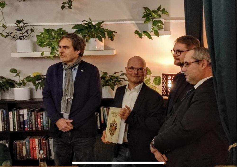 Křest knihy Habsburská šlechta - knihkupectví Academia