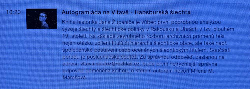 Autogramiáda na Vltavě