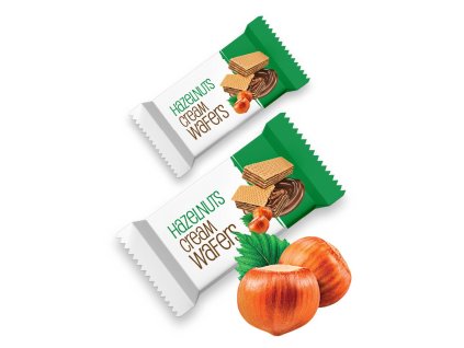 wafers hazelnuts