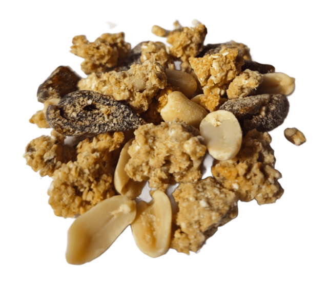 Granola arašidová s proteínom vysypaná