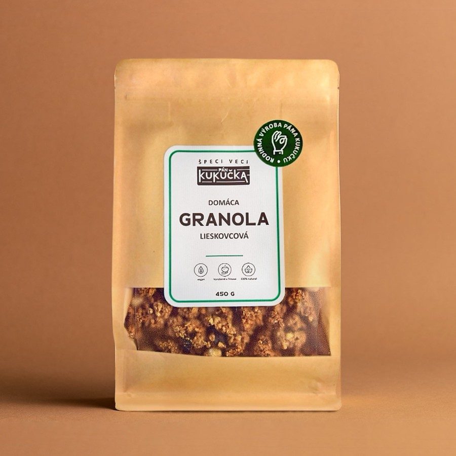 Lieskovcová granola Pán Kukučka 450 g