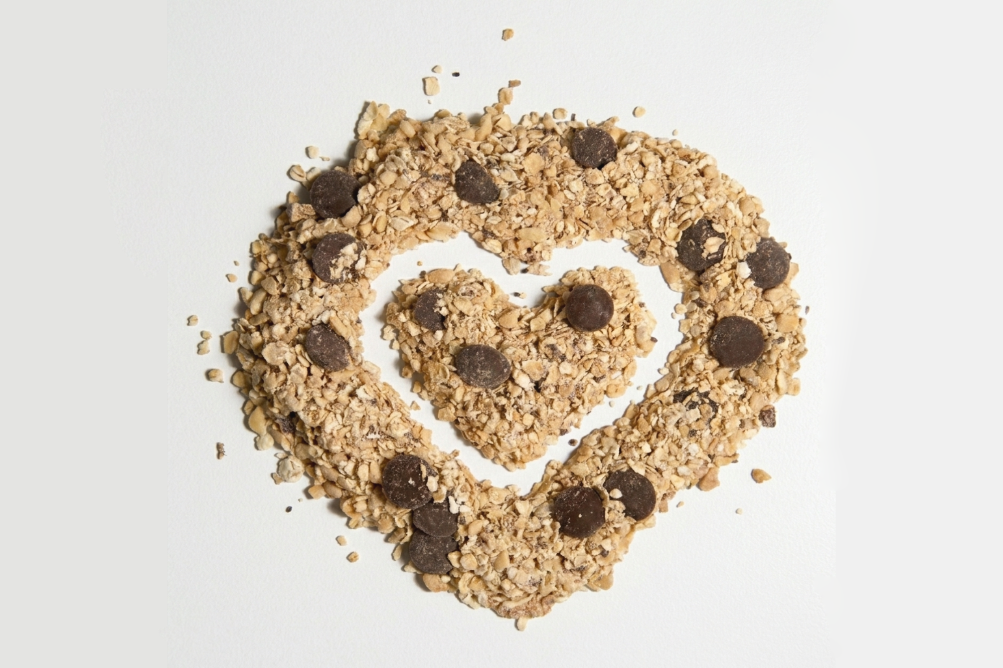 bezlepková kaša horká čokoláda a lieskovce Pán Kukučka vysypaná