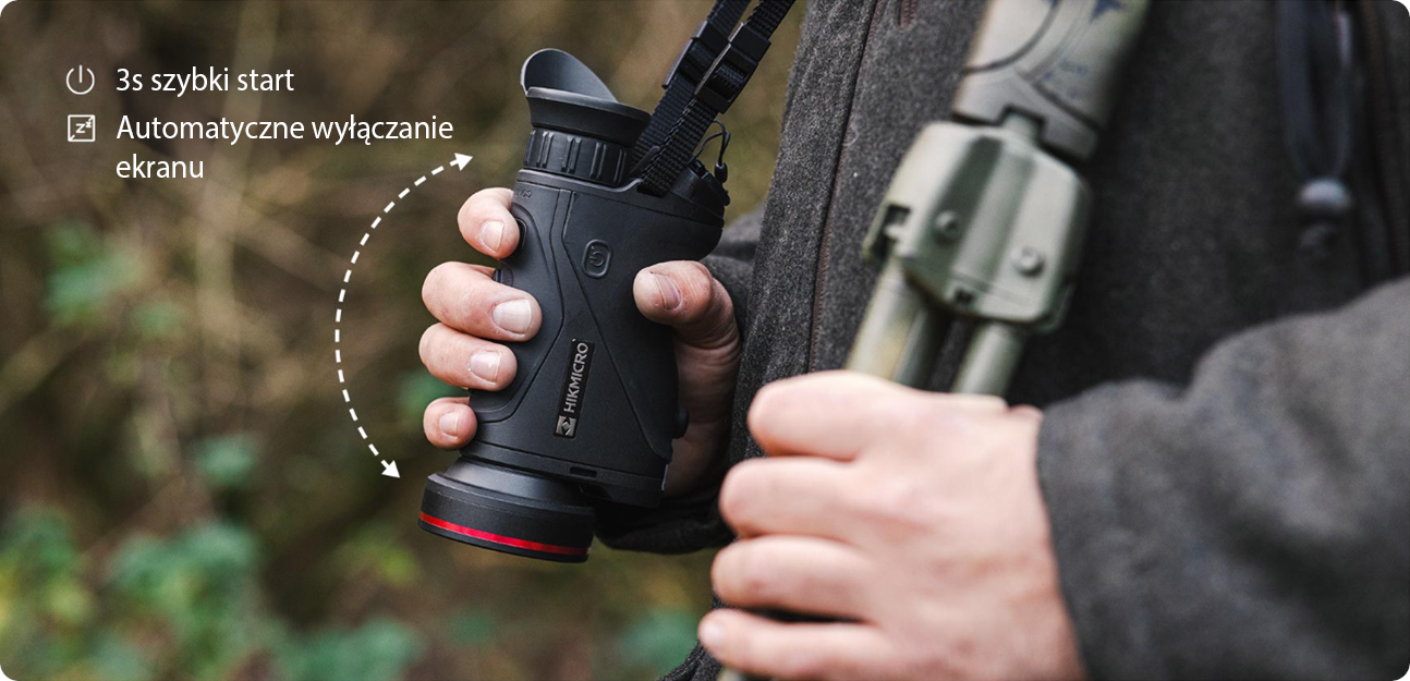 Hikmicro, Condor 2.0, automatyczne włączanie/wyłączanie