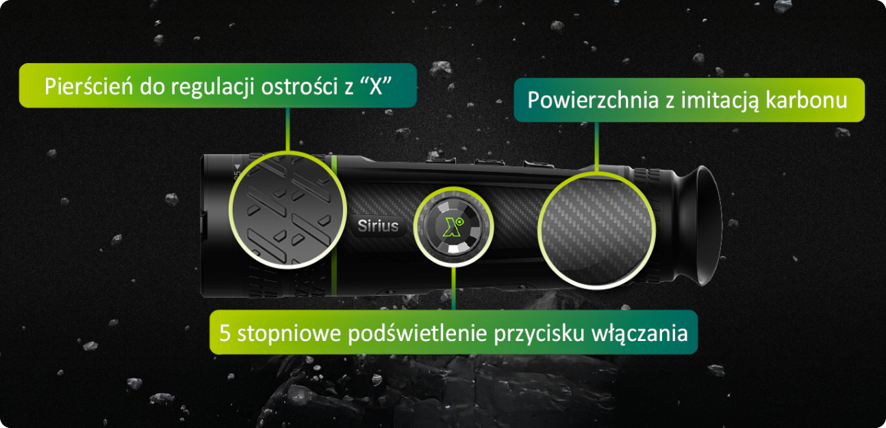 Pixfra, Sirius, design