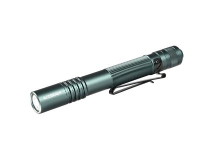 AceBeam Pokelit 2AA, 600 lm, forest green - Kieszonkowa latarka LED, zielona