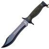 JKR Taktyczny nóż Ursus Black, 18 cm, ABS, czarno-zielony