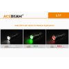 AceBeam L17, 1400 lm - Latarka myśliwska LED, czarna