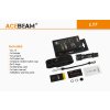 AceBeam L17, 1400 lm - Latarka myśliwska LED, czarna