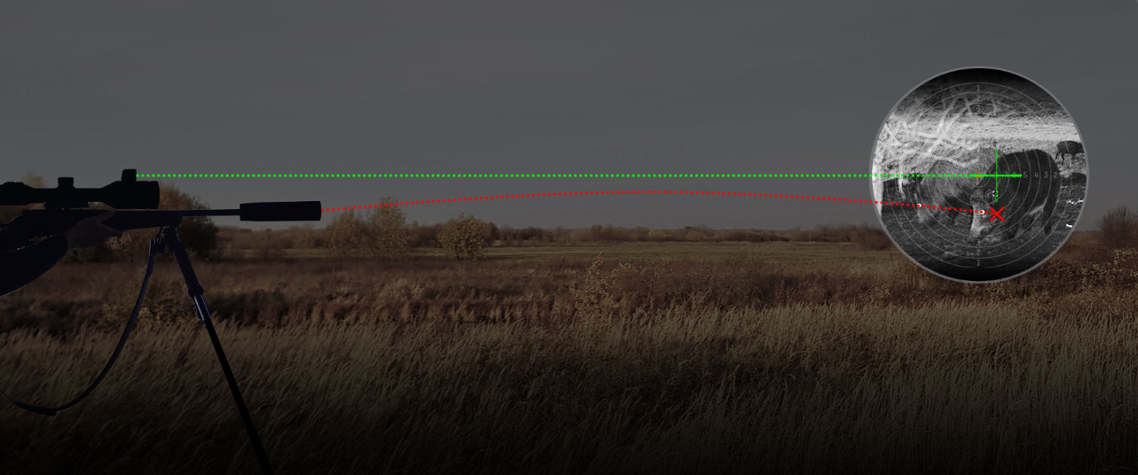 Hikmicro Alpex 4K LRF balistický kalkulátor