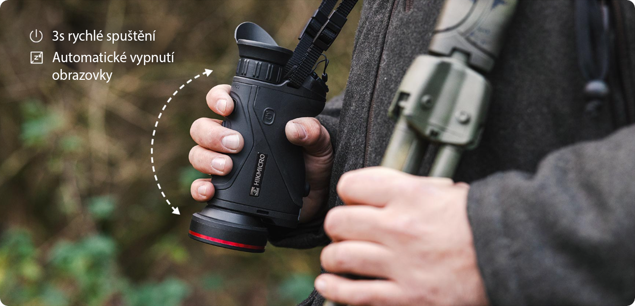 Hikmicro, Condor 2.0, automatické vypnutí/zapnutí