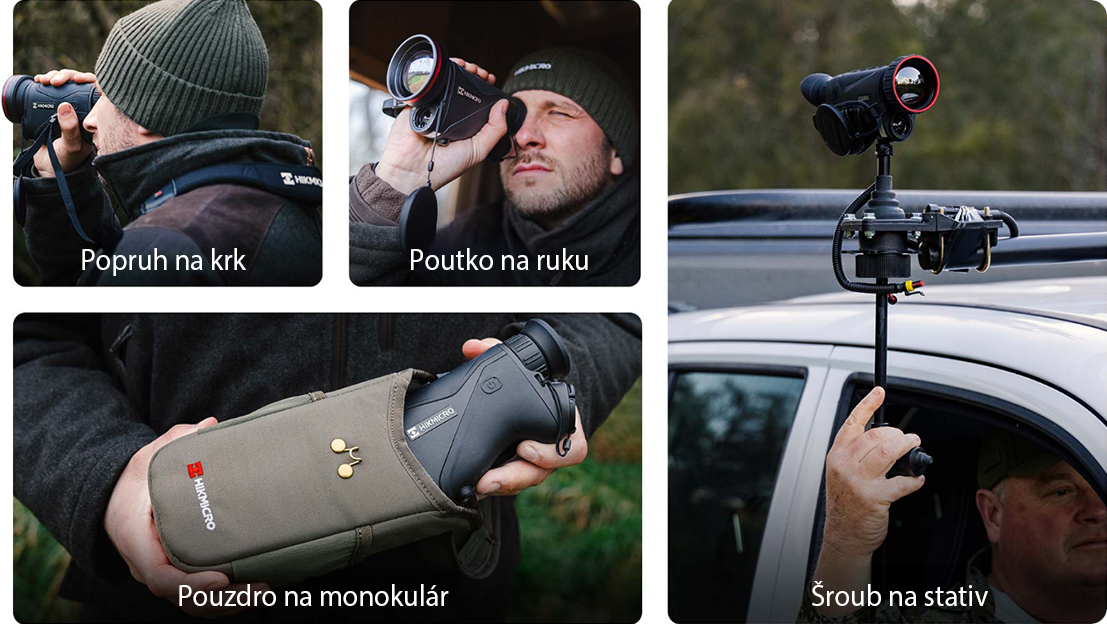 Hikmicro, Condor 2.0, příslušenství