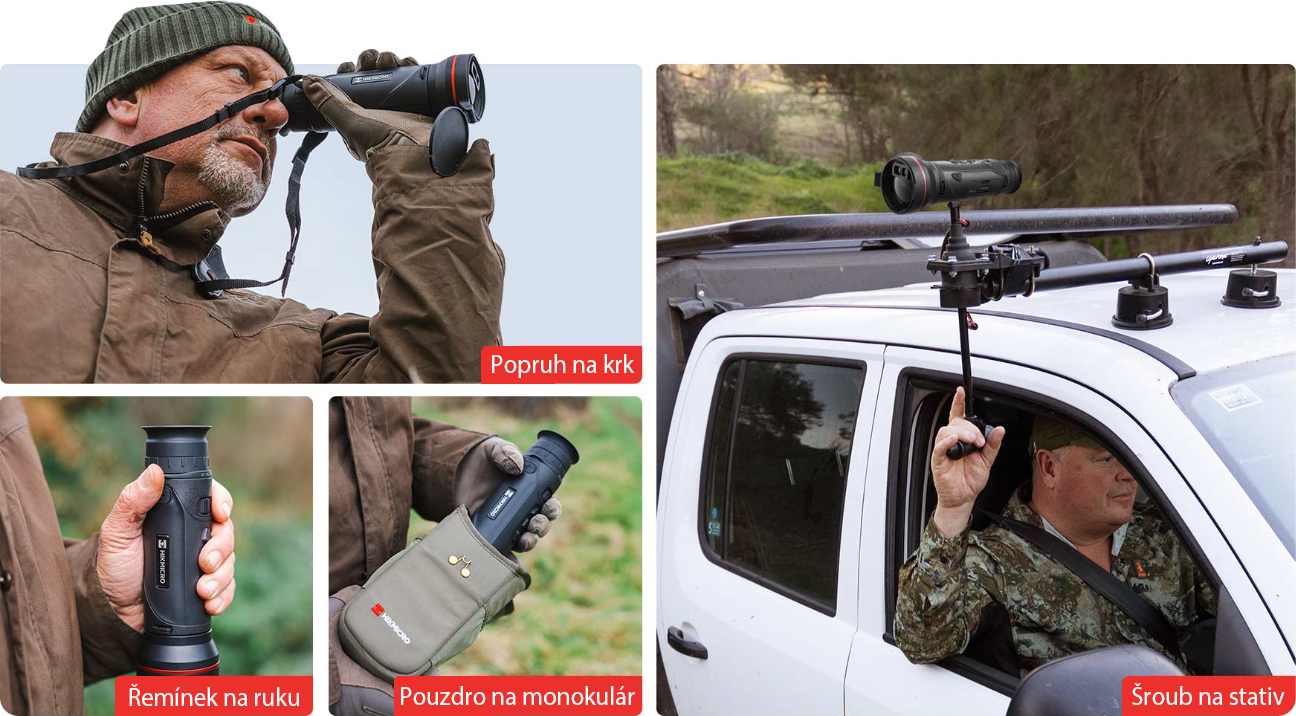 Hikmicro, Falcon 2.0, příslušenství