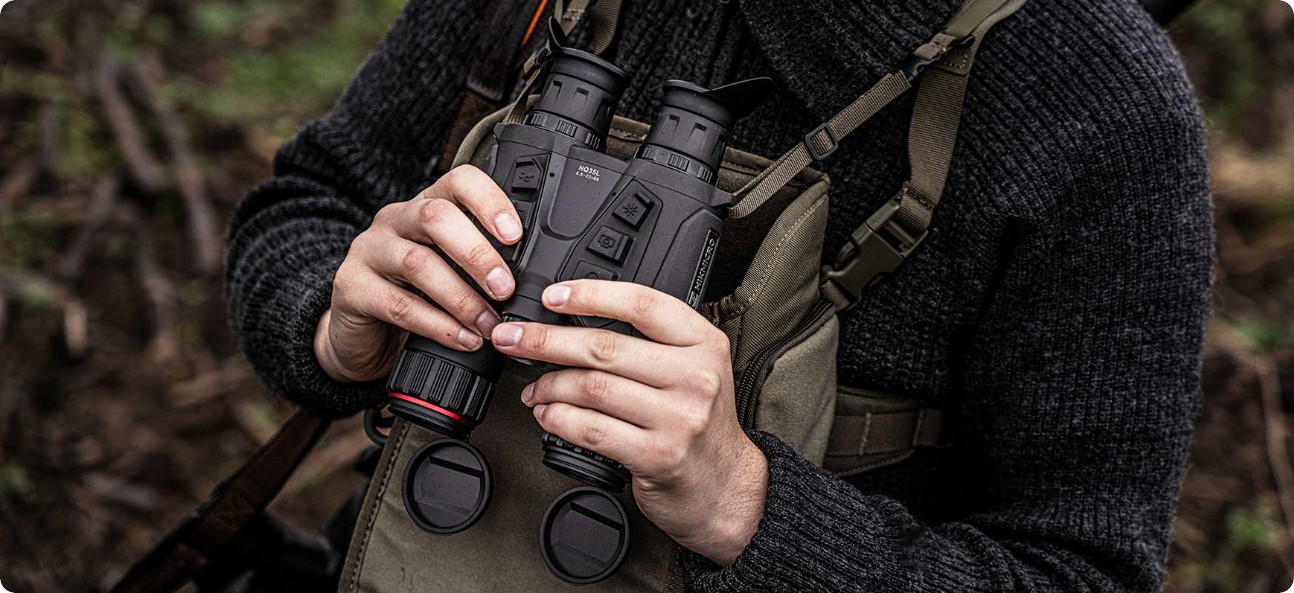 Hikmicro Habrok 4K HQ35L 5,5-22x60 Laser - Termovizní dalekohled s nočním viděním a dálkoměrem