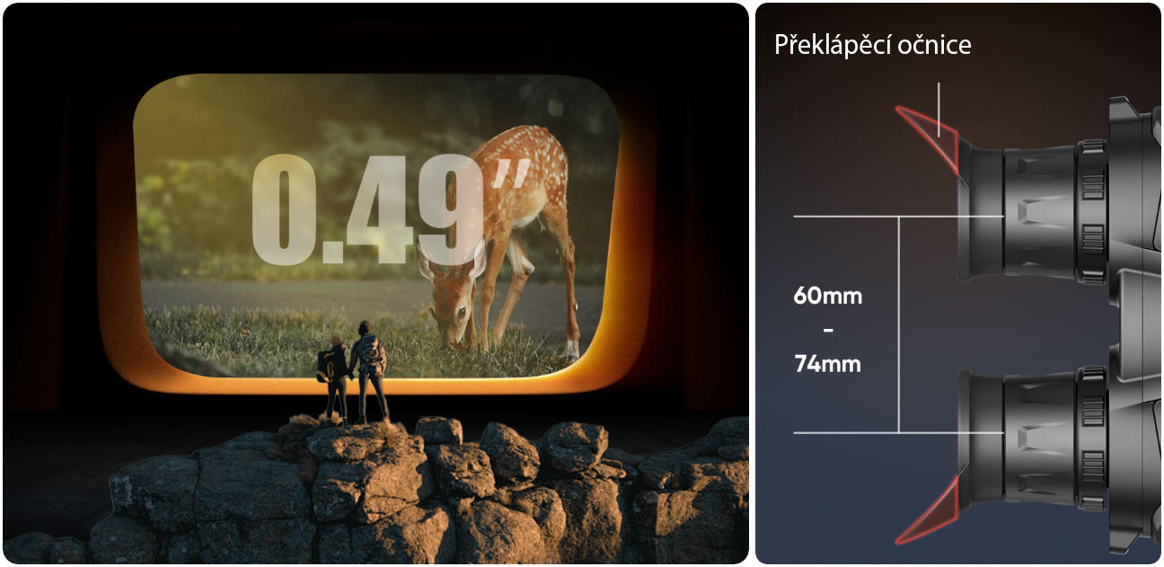 Hikmicro, Habrok PRO, OLED display