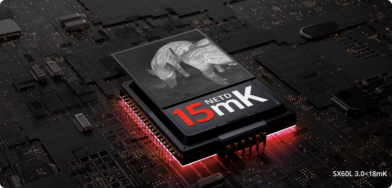 Hikmicro Stellar 3.0, tepelná citlivost
