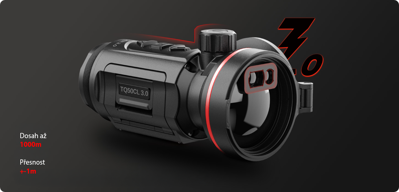 Hikmicro Thunder TQ50CL 3.0, laserový dálkoměr