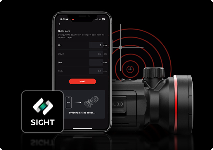 Hikmicro Sight, mobilní aplikace