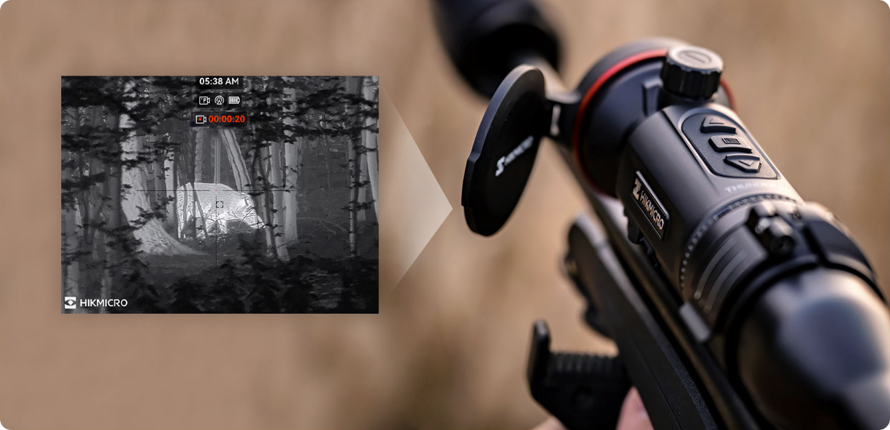 Hikmicro Thunder 3.0, zachyťte každý moment