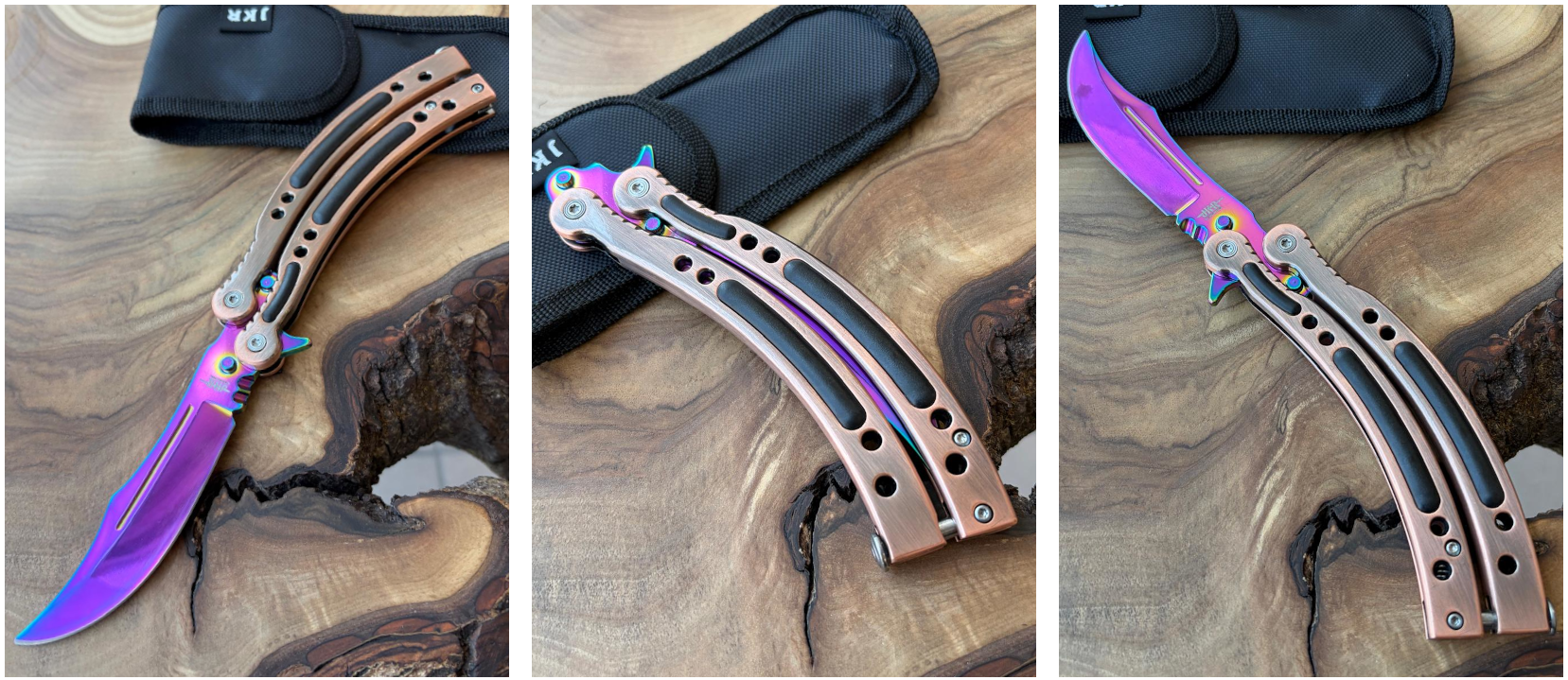 JKR Motýlek, 10 cm, Counter Strike GO, duhový