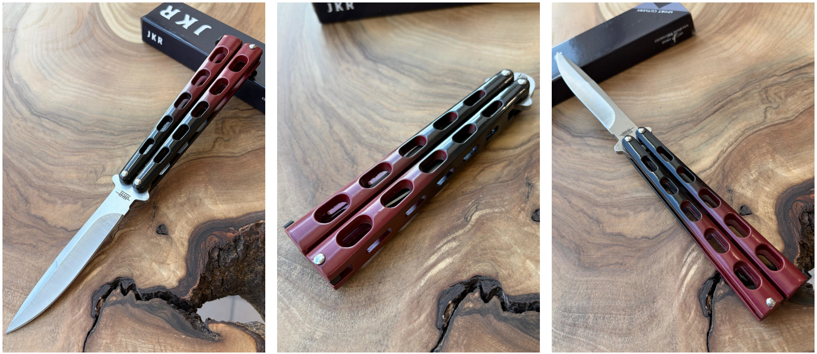 JKR Motýlek, 10,5 cm, zamak, černo-červený