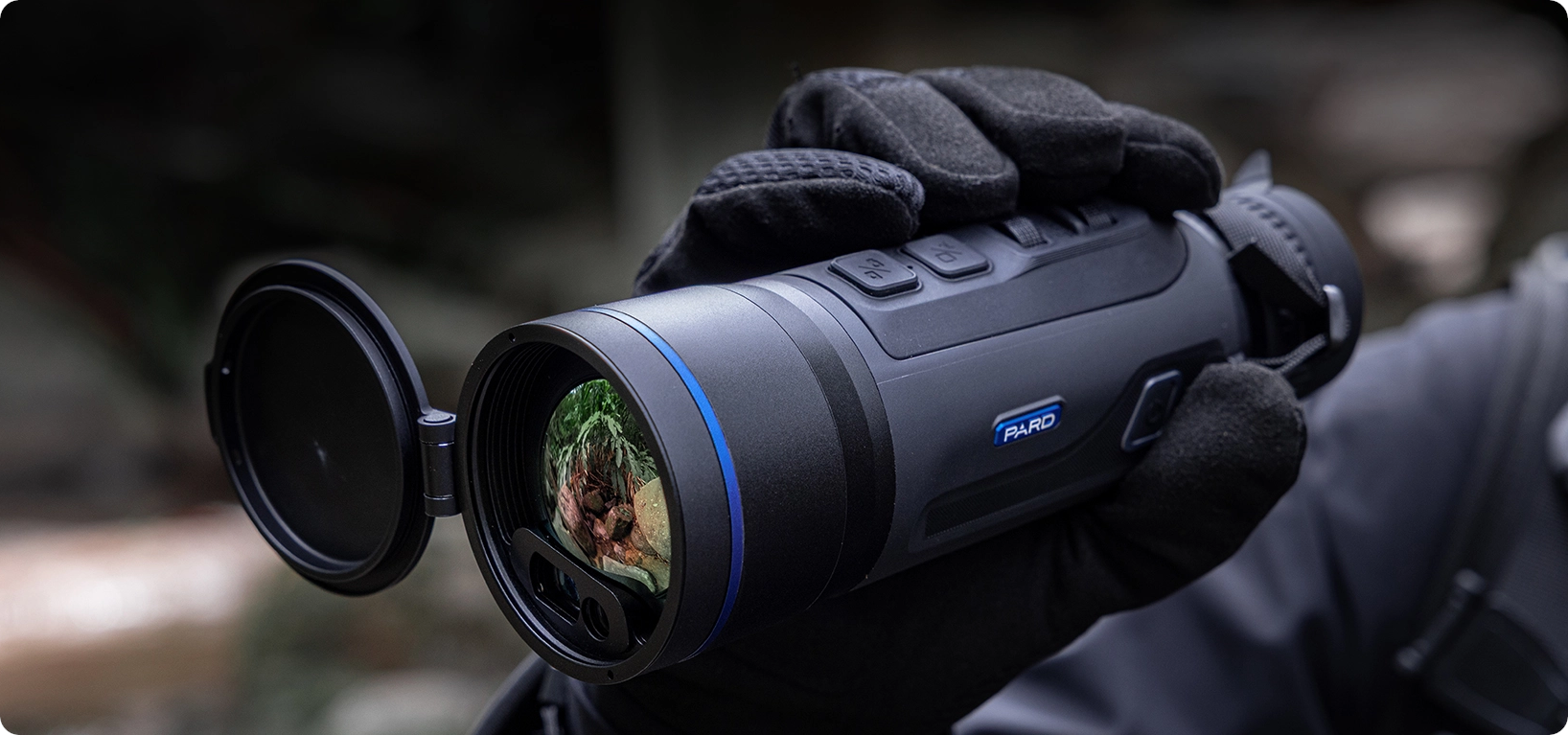PARD Leopard eX 640-50 LRF 2.0 – Termovizní monokulár s laserovým dálkoměrem