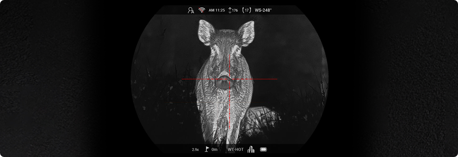 PARD Ocelot Q - OLED obrazovka