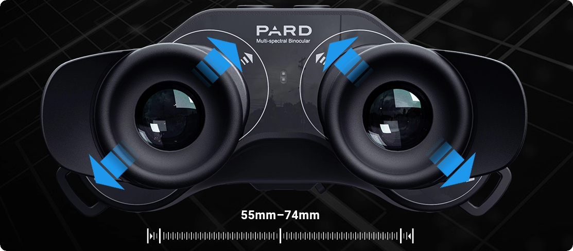 PARD Osprey 4K 256-25-50 LRF 940nm – Termovizní dalekohled s nočním viděním a dálkoměrem