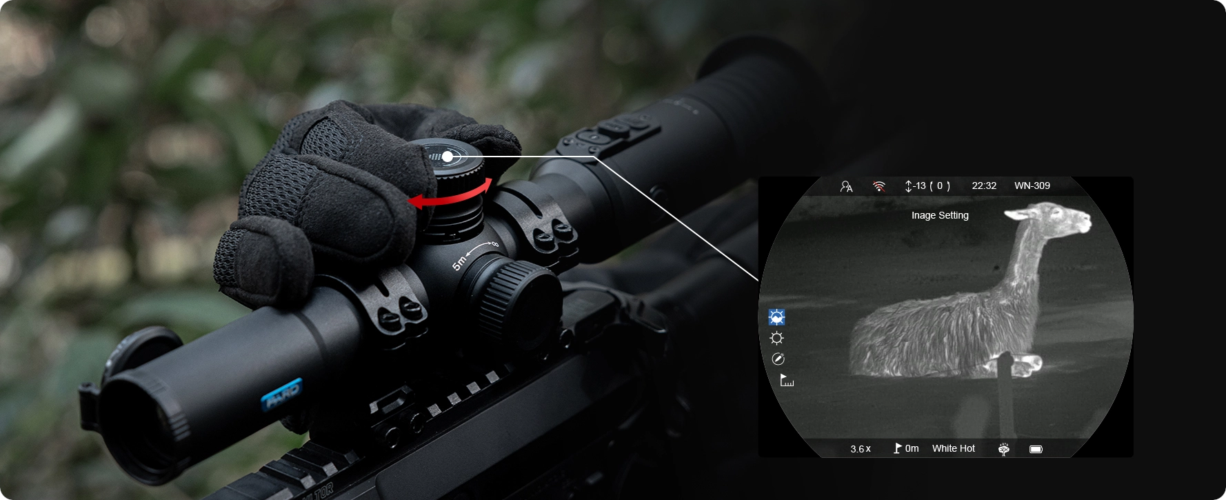 PARD Pantera Mini zoom