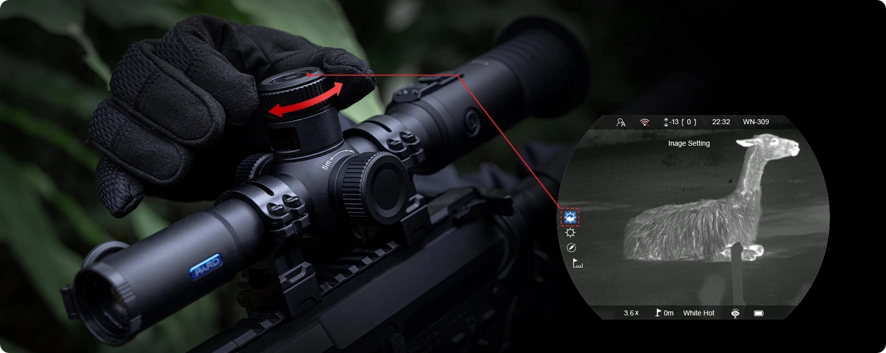 PARD Pantera Mini zoom