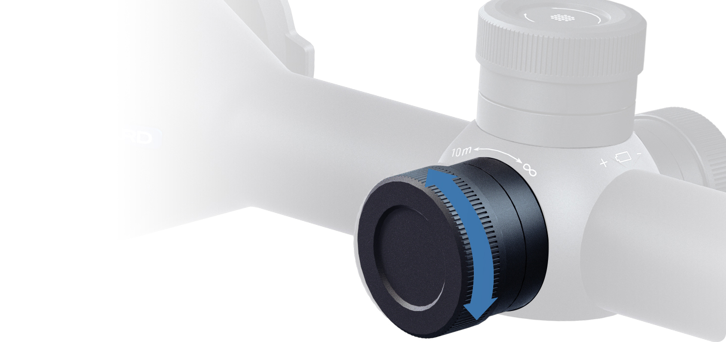 PARD Pantera 640 eX - Ostrzenie obiektywu