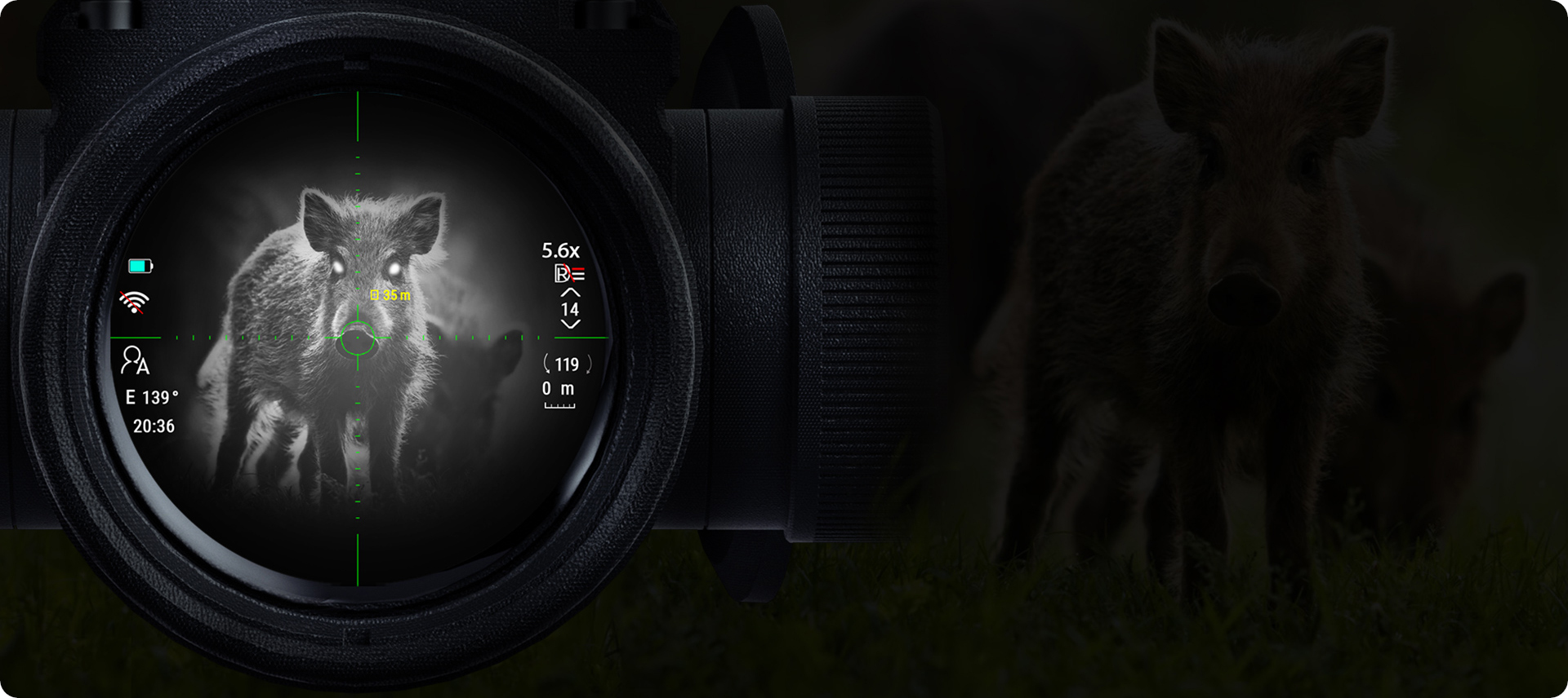 PARD Night Stalker 4K PRO - 4K senzor