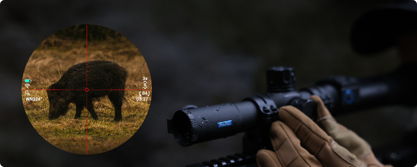PARD Night Stalker Mini - Puškohled s nočním viděním