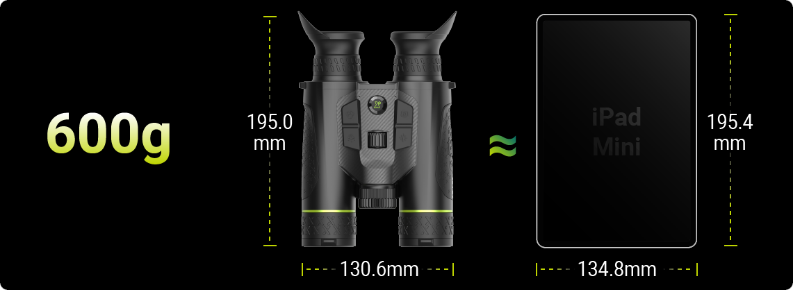 Pixfra Draco - Termovizní dalekohled s nočním viděním a dálkoměrem