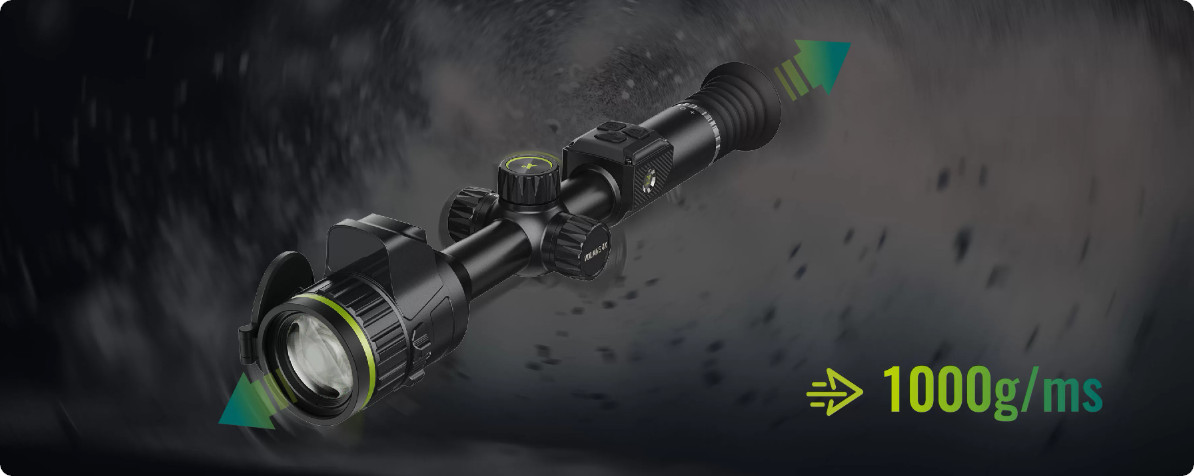 Pixfra Volans V850 LRF - Puškohled s nočním viděním a dálkoměrem