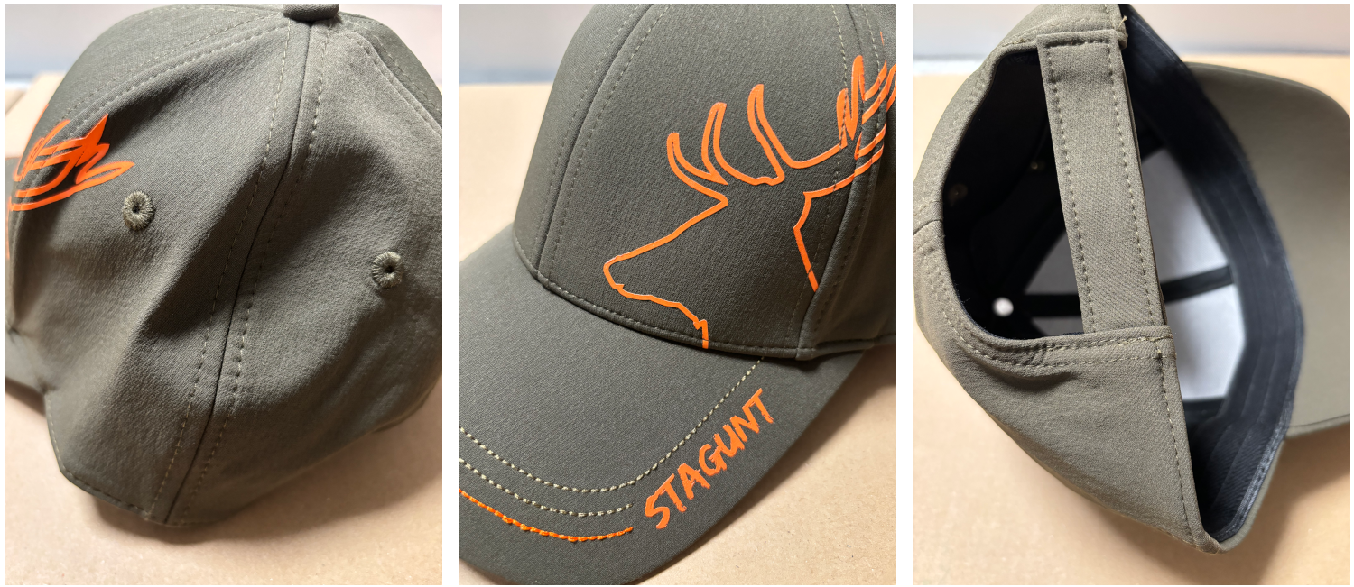 Stagunt Snipe Bronze - Kšiltovka, zelená s logem