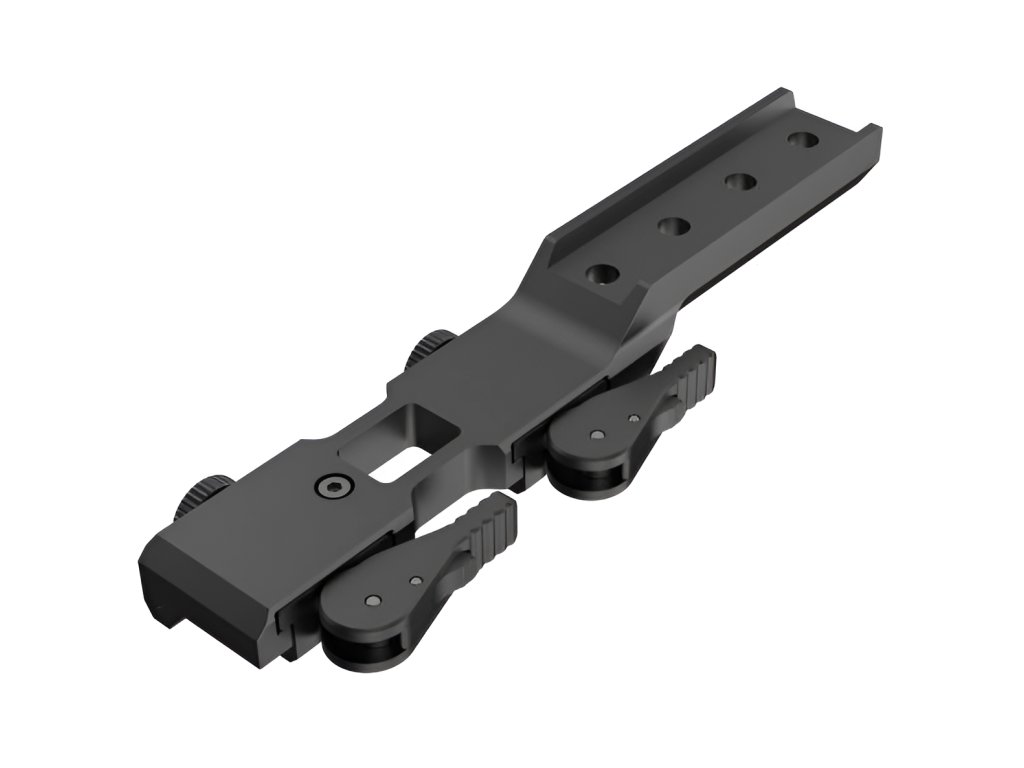 Pixfra Picatinny lišta pro Chiron, rychloupínací - Montáž