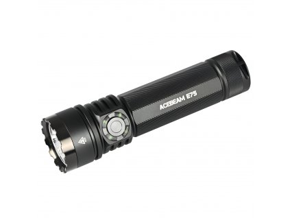 AceBeam E75, 4500 lm, black - Taktická LED svítilna, černá