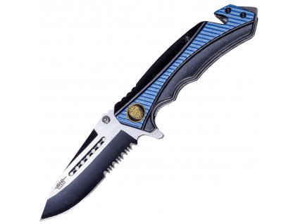 JKR Zavírací nůž, 8,5 cm, policejní, hliník, JKR0563