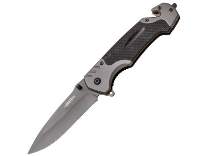 JKR PRO Zavírací nůž, 9,5 cm, titan, G10, černý