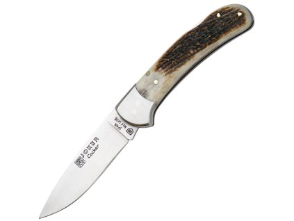 Joker Cocker – Zavírací nůž, 9 cm, paroh