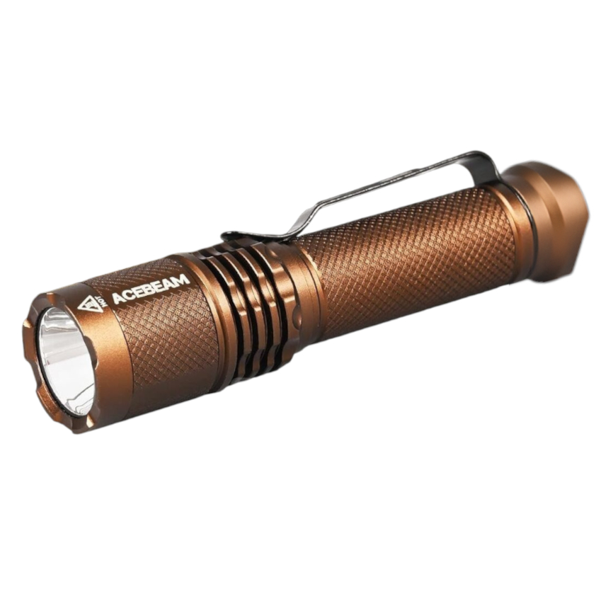 AceBeam TAC AA, 750 lm, coyote - Taktická svítilna, béžová