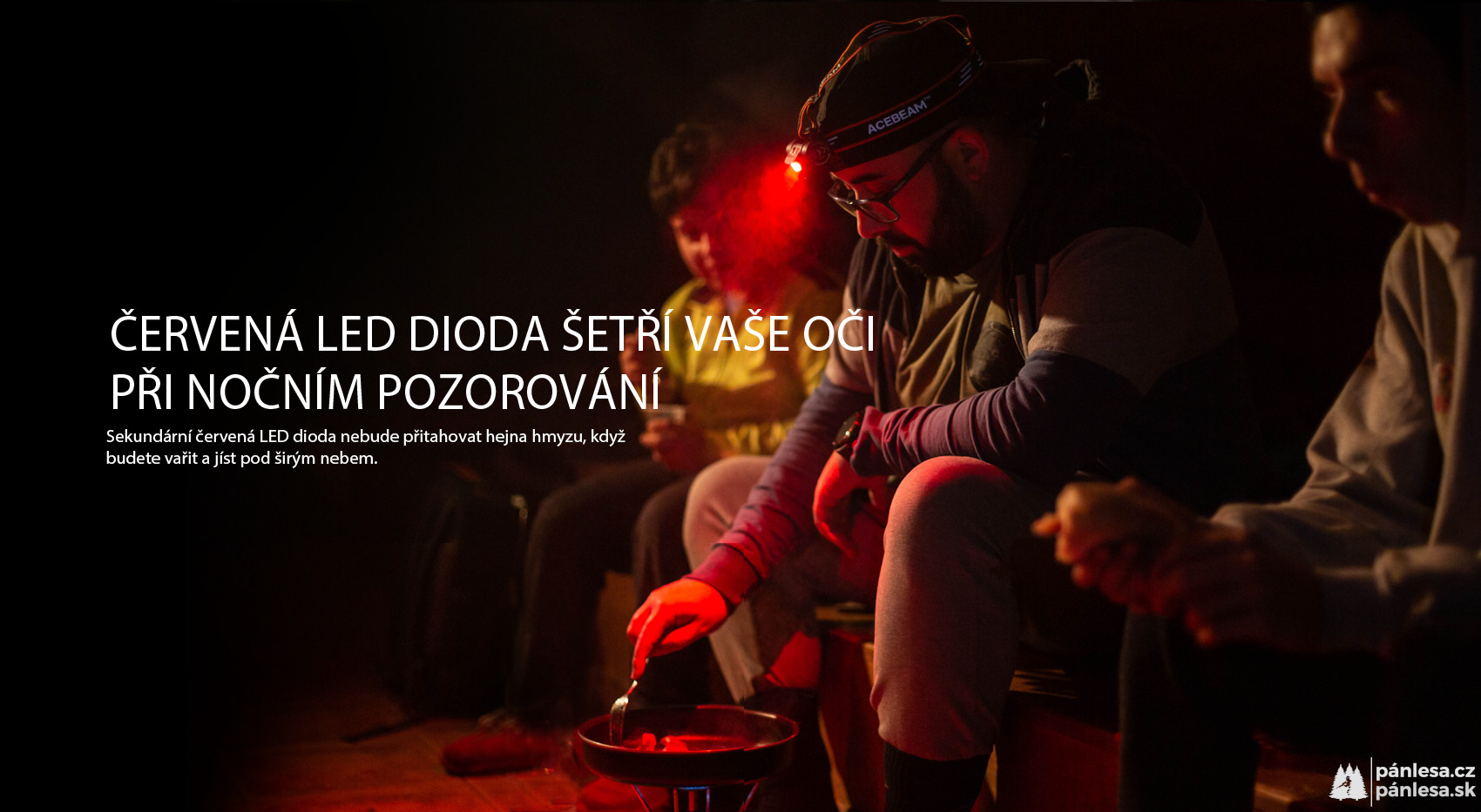 AceBeam H30 R+G, 4000 lm, black - LED čelovka, černá