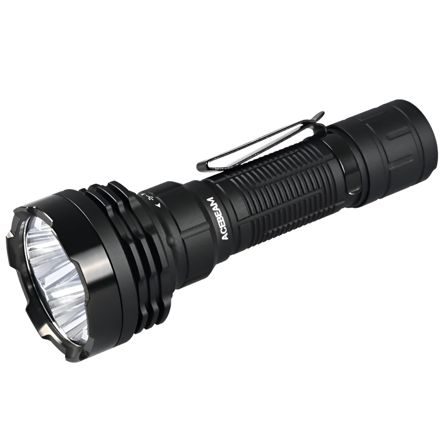 AceBeam Defender P18, 5000 lm, black - Taktická LED svítilna, černá