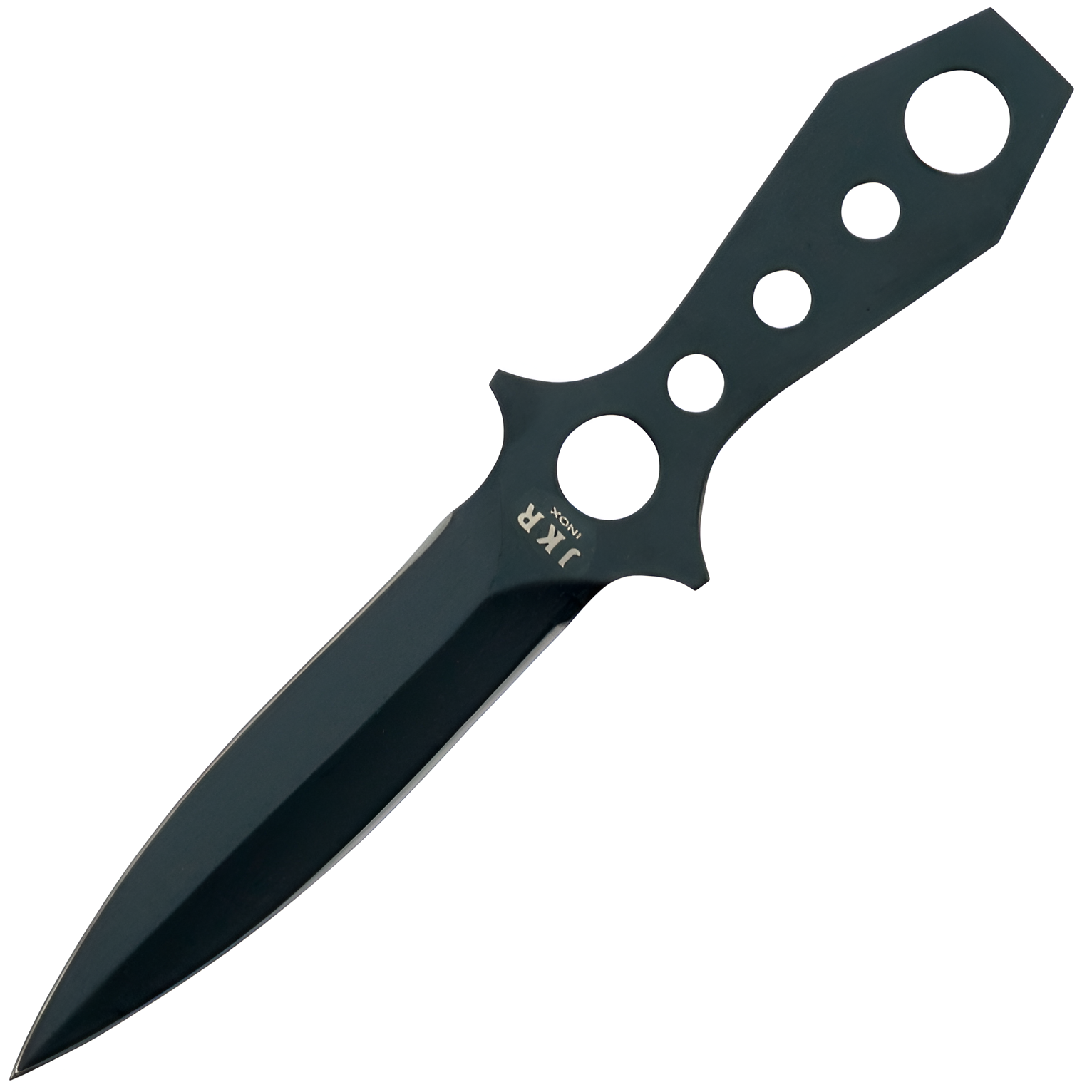 JKR Vrhací nůž, 12,6 cm, ocel, černý