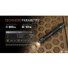 AceBeam Pokelit 2AA, 600 lm, black - Kapesní LED svítilna, černá