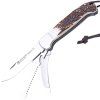 Joker Canguro IV – Multifunkční nůž, 8,5 cm, paroh