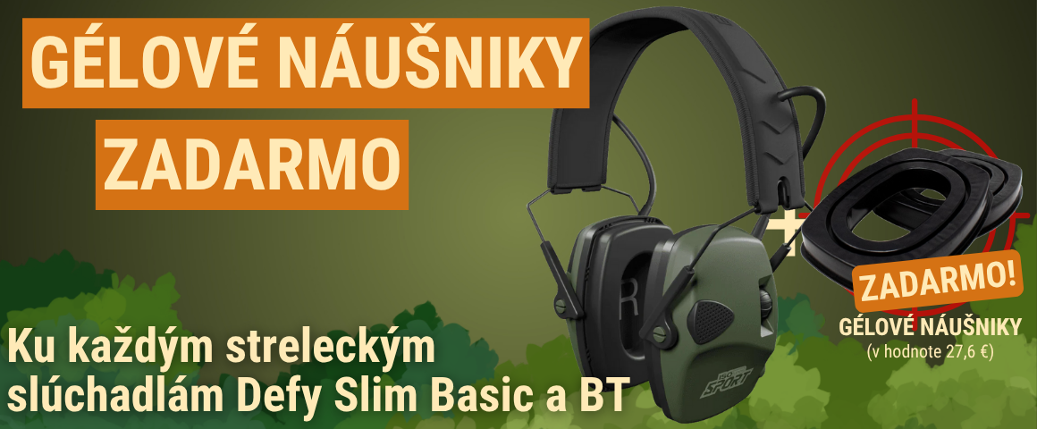 ISOtunes Defy Slim BT + GÉLOVÉ NÁUŠNIKY