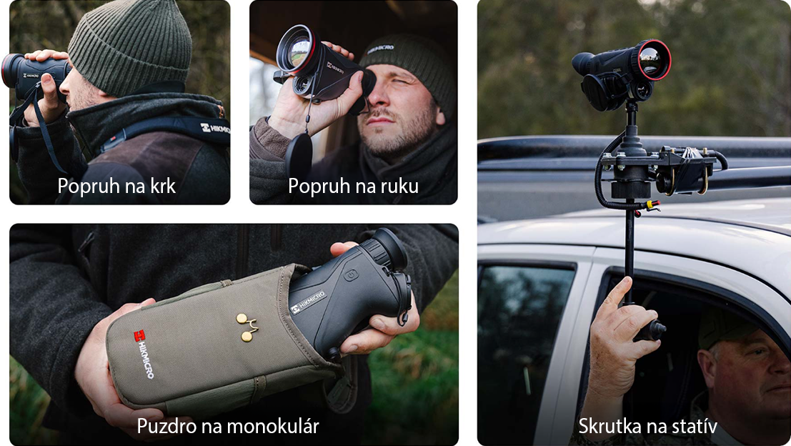 Hikmicro, Condor 2.0, príslušenstvo